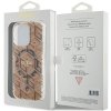 Guess GUHMP15LHGCUSTGW iPhone 15 Pro 6.1 brązowy/brown hardcase IML GCube MagSafe